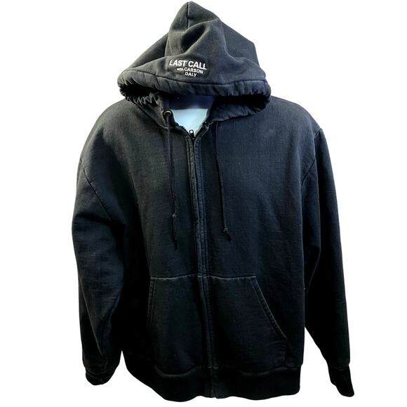 “Last Call with Carson Daily” Hoodie USA Made– Television Film Crew Item XL - Picture 1 of 11